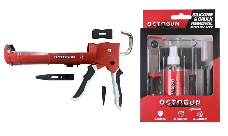 The $38 Caulk Gun That Made My Bathroom Re-Caulk Look Professional in One Afternoon