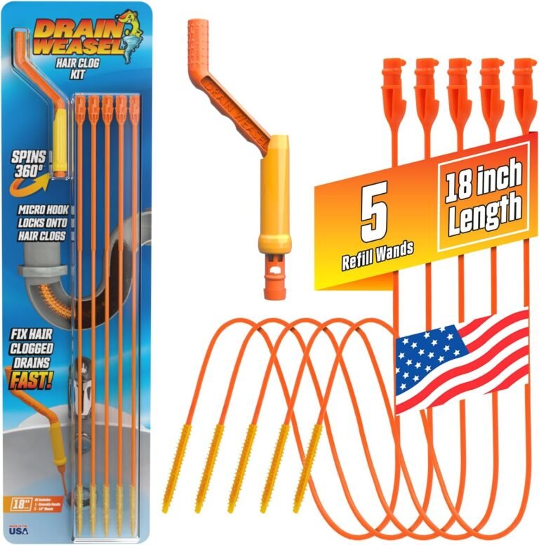 The $20 Drain Snake That Unclogged My Shower in 8 Minutes (No Plumber Needed)